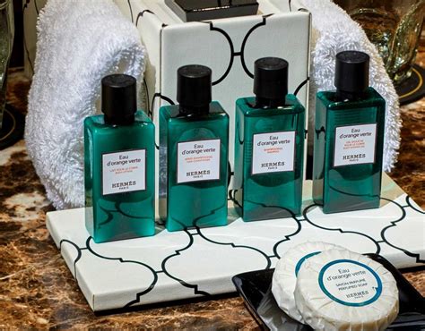 hermes toiletries hotel